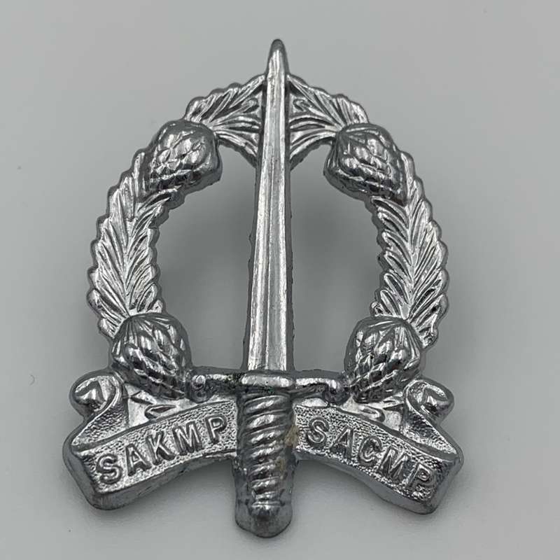 SA Corps Of Military Police Cap Badge