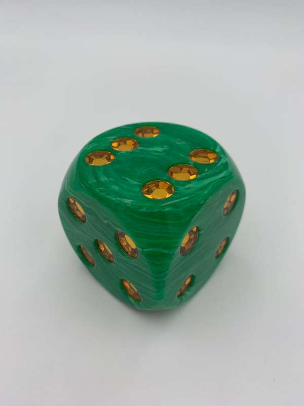 Large Green Dice