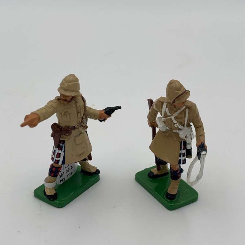 Britain's- Highland REGT. Kimberley, Boer War set of 2