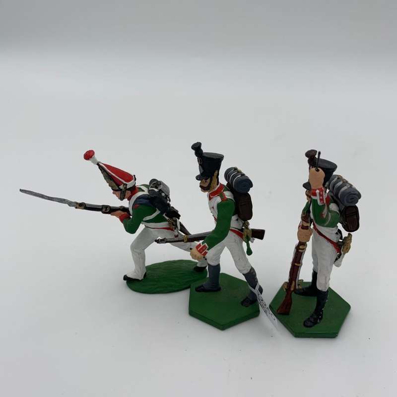 Niena St.Petersburg- Russian Troops, Waterloo set of 3