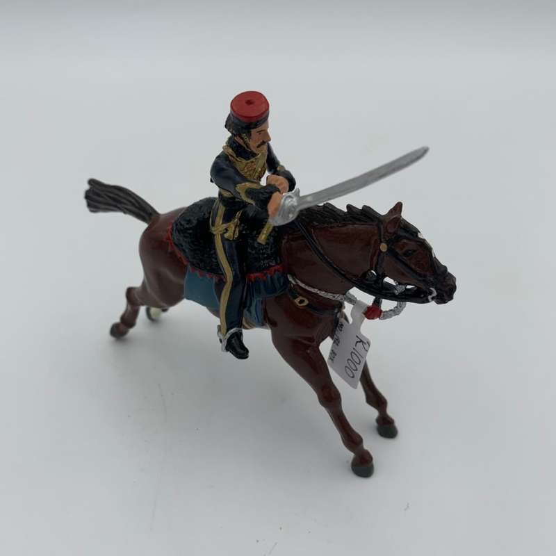 Britain's- Captain Nolan Charging on Horse, Crimean War