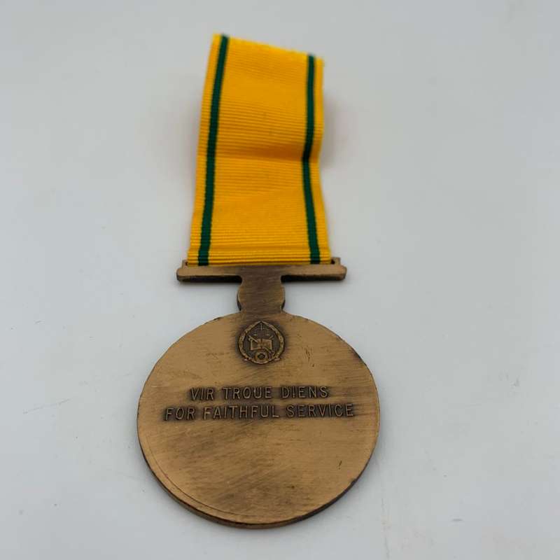 SA Prisons Faithful Service Medal