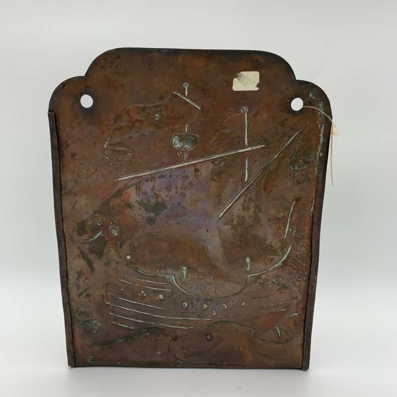 Copper Wall Sconce C.1900