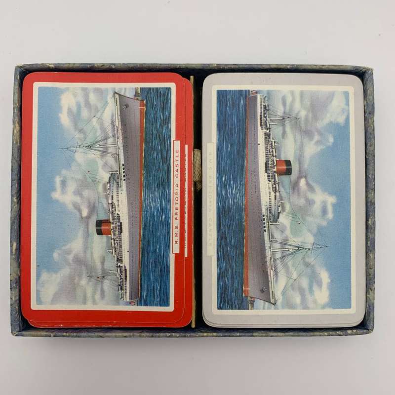 R.M.S Pretoria Castle Union-Castle Line Playing Cards