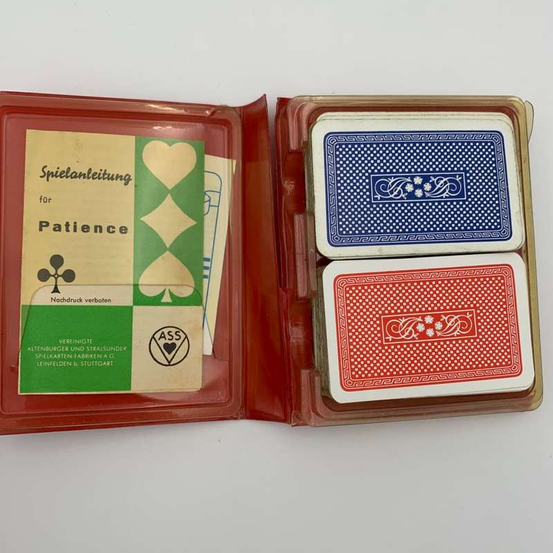 Mini-Romme Patience Playing Cards