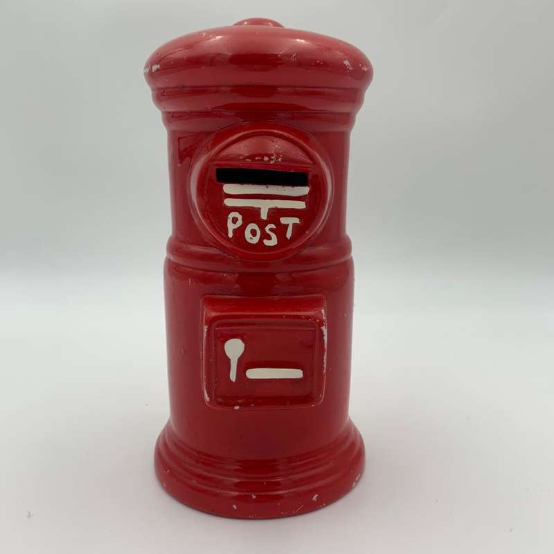 Large Post Booth Piggy Bank
