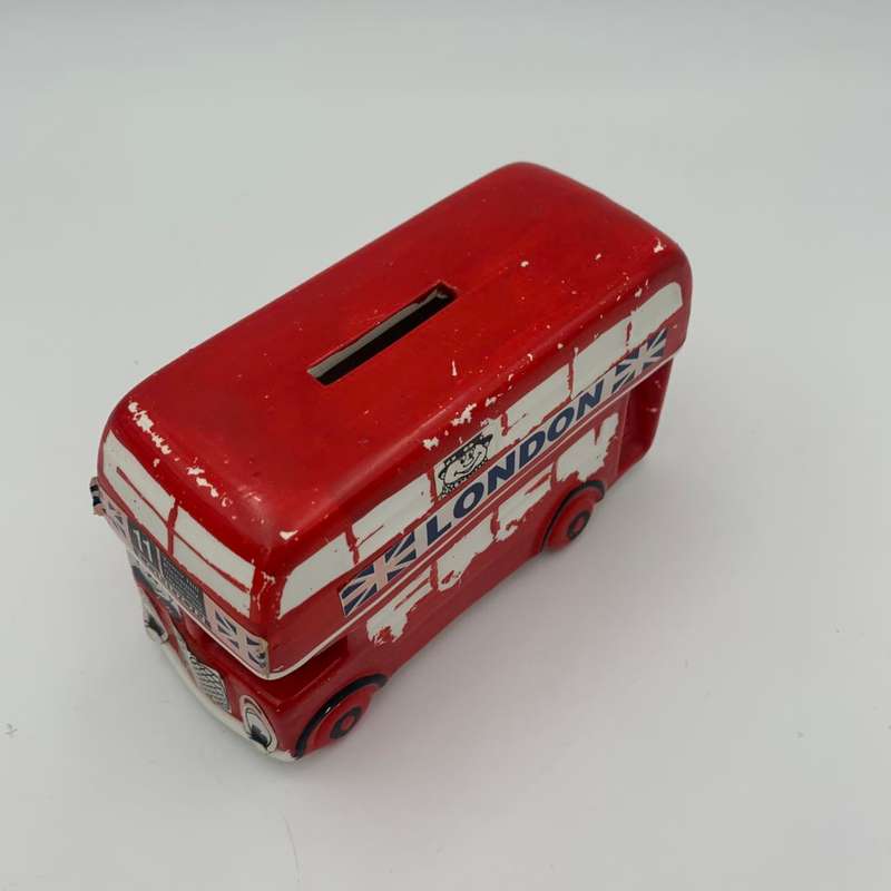 London Bus Piggy Bank