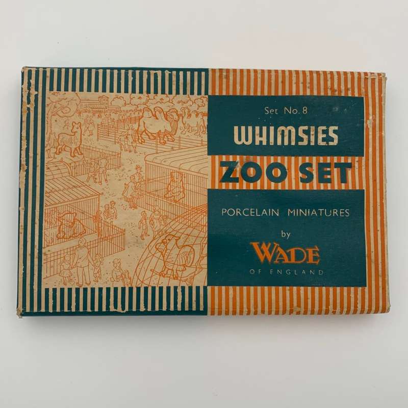 Whimsies Zoo Porcelain Miniatures set No.8 by Wade