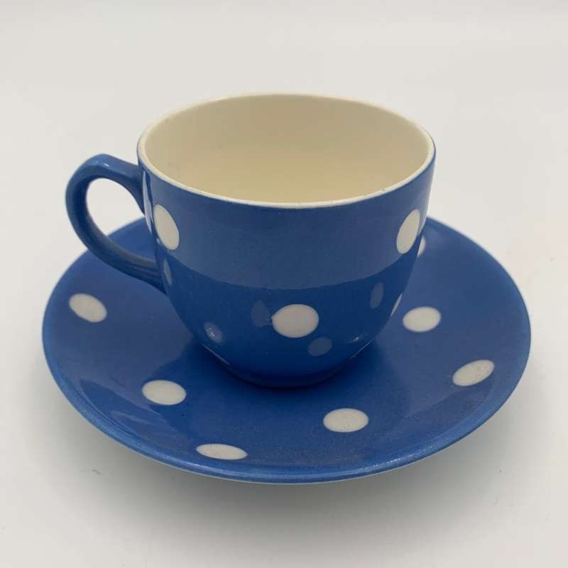 Domino Ware Cup and Saucer