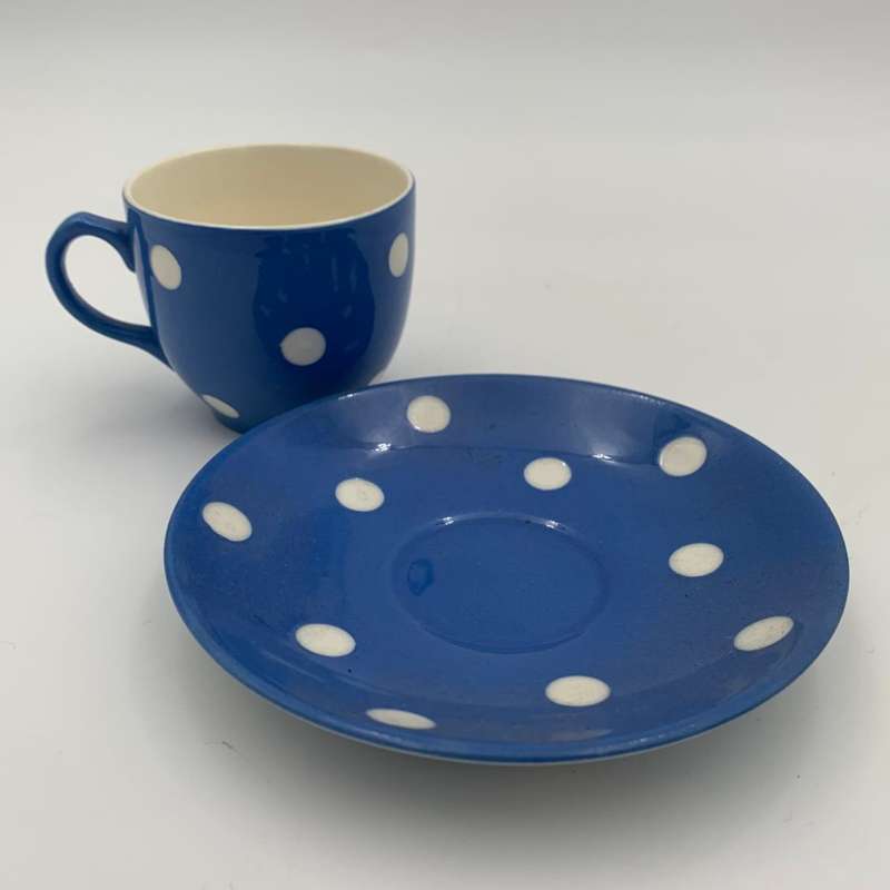 Domino Ware Cup and Saucer