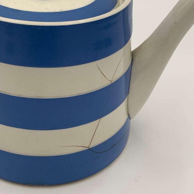 Cornish Ware Tea Pot (Damage)