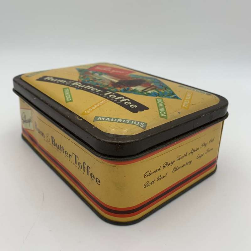 Sharps Rum & Butter Toffee Tin