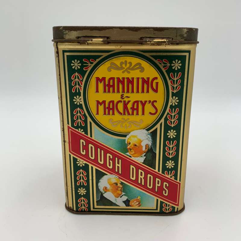 Manning Mackey's Cough Drops Tin