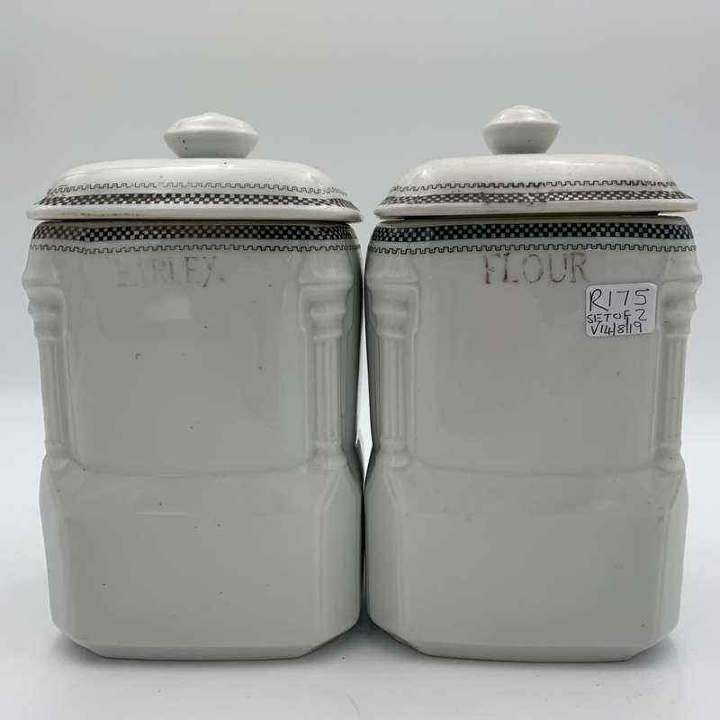 Flour and Barley Container Set