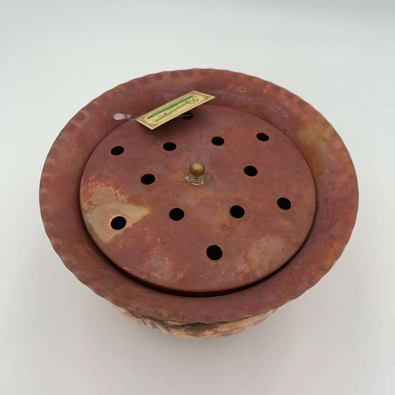 Copper Vase with Holes