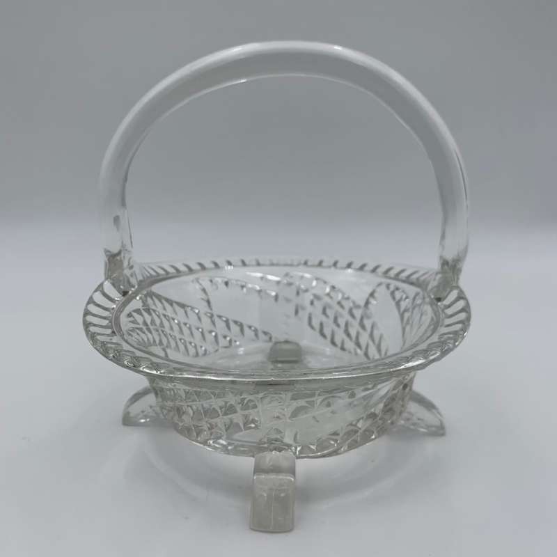 Glass Basket Ornament