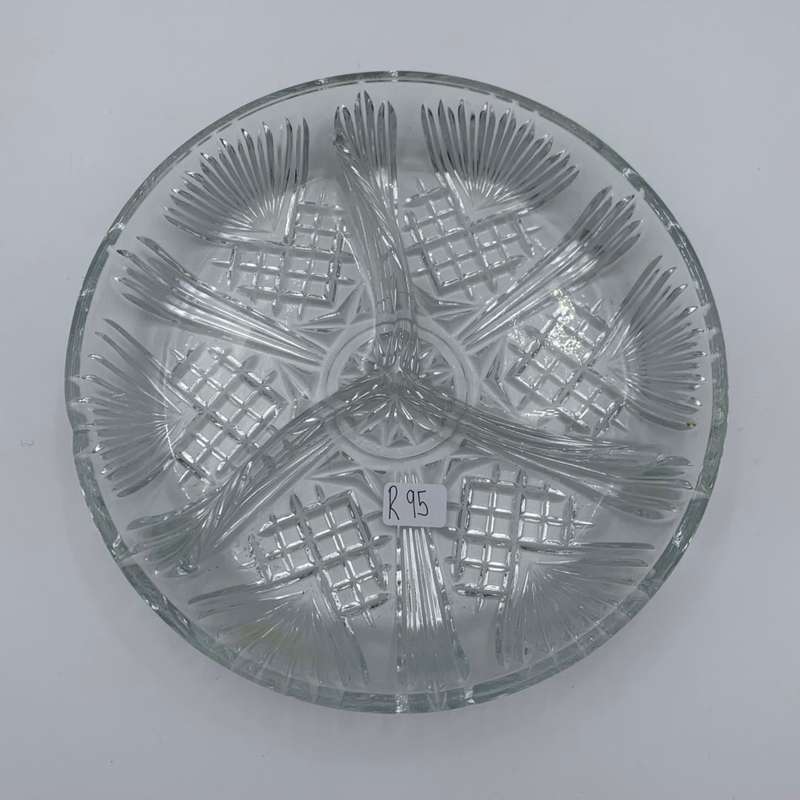 Glass Dip Platter