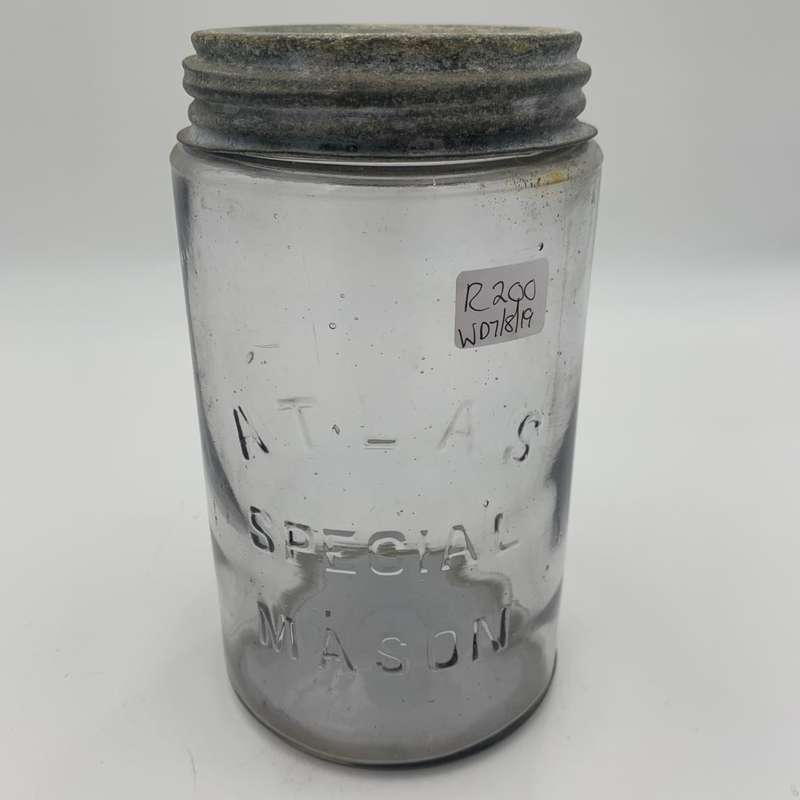 Atlas Special Mason Glass Jar