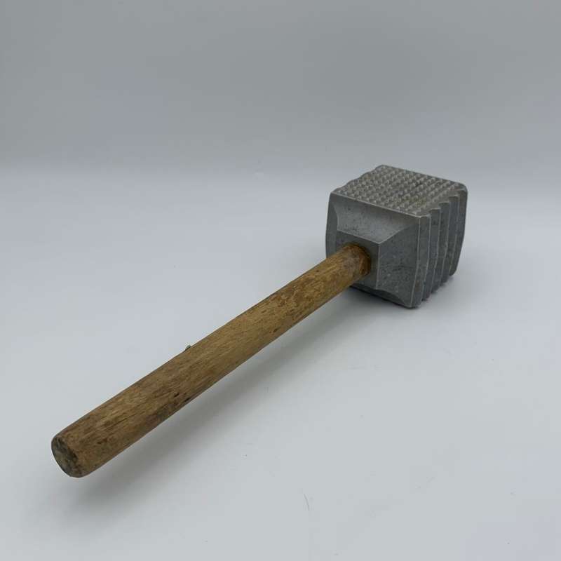 Meat Tenderizer with Wooden Handle