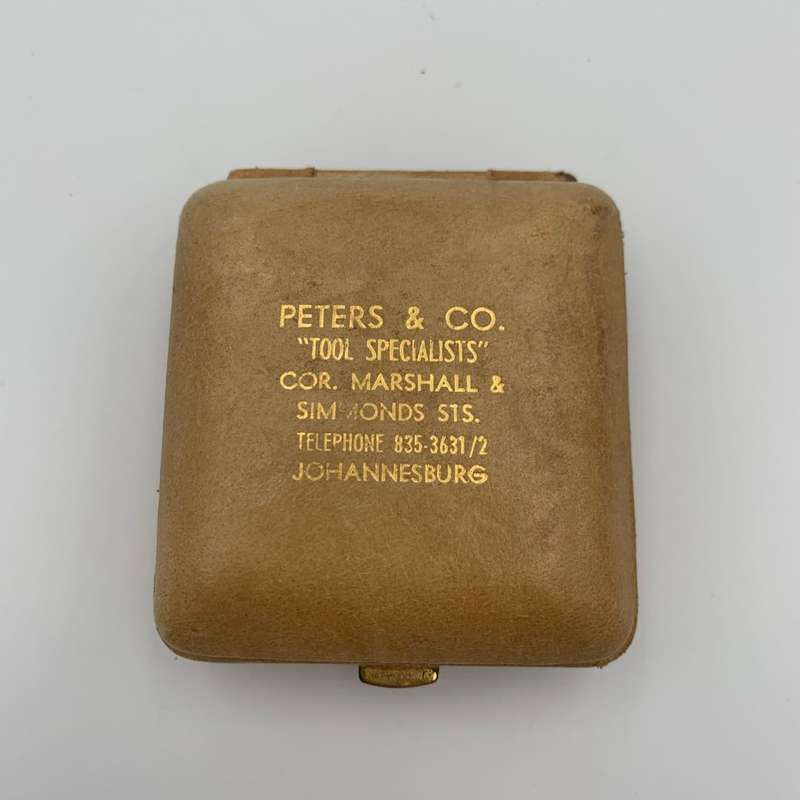Peters & Co. Clock in Case