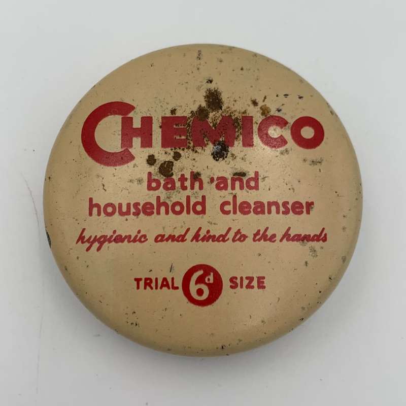 Chemico Bath and Household Cleanser Tin