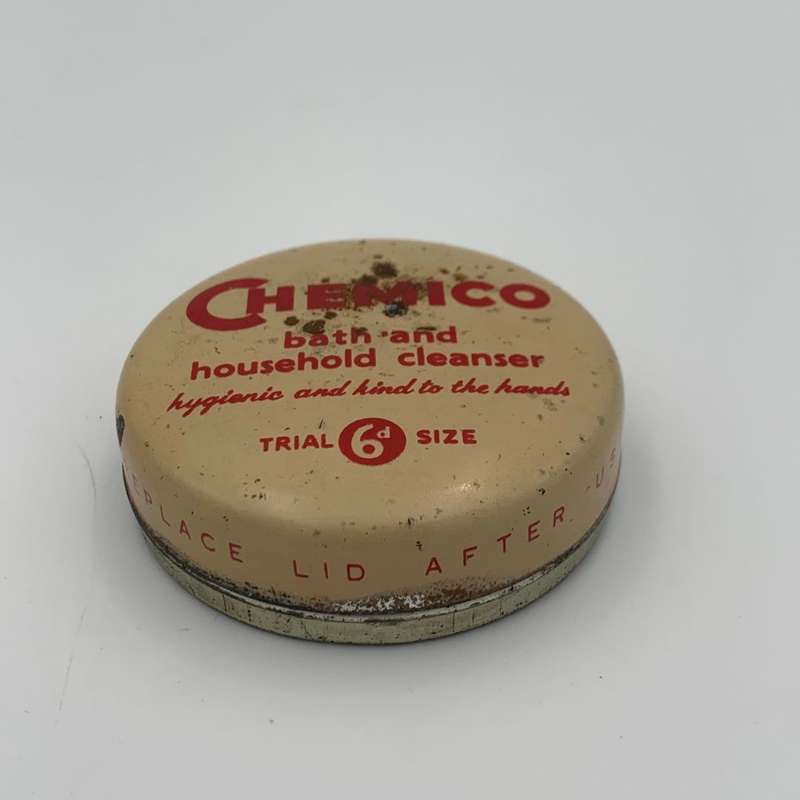 Chemico Bath and Household Cleanser Tin