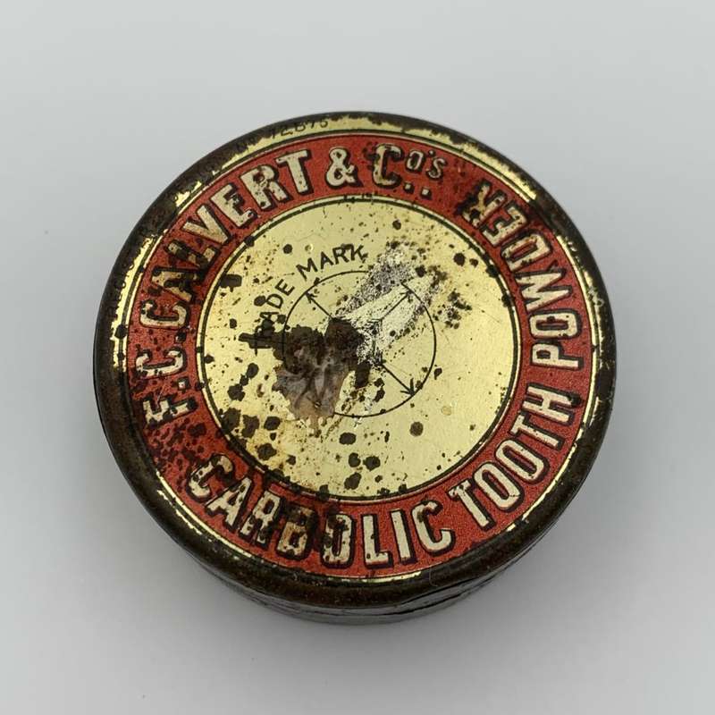 Carbolic Tooth Powder Tin