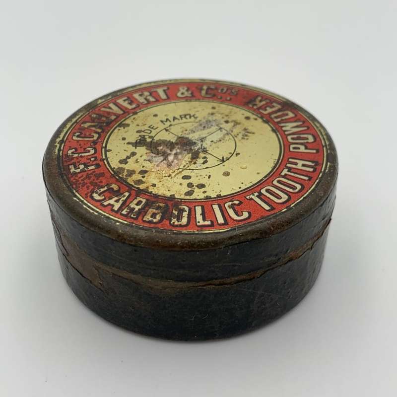 Carbolic Tooth Powder Tin