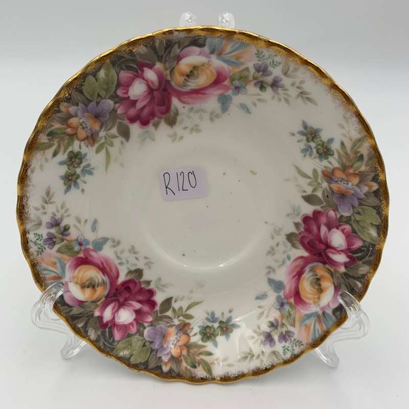 Royal Albert "Autumn Roses" Saucer