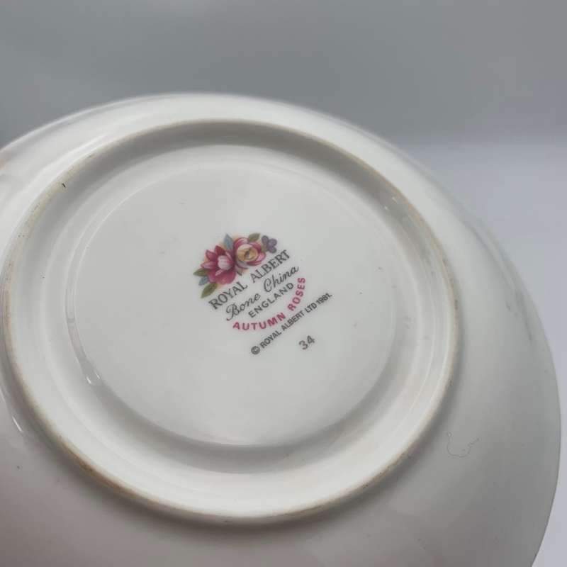 Royal Albert "Autumn Roses" Saucer