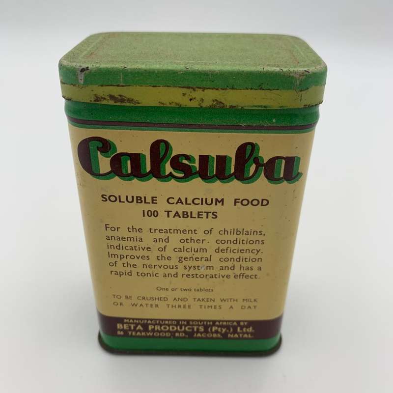 Calsuba Tablets Tin