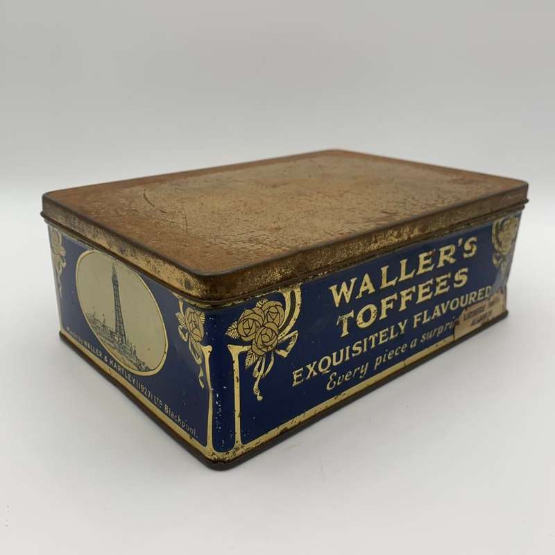 Waller's Toffee's Tin
