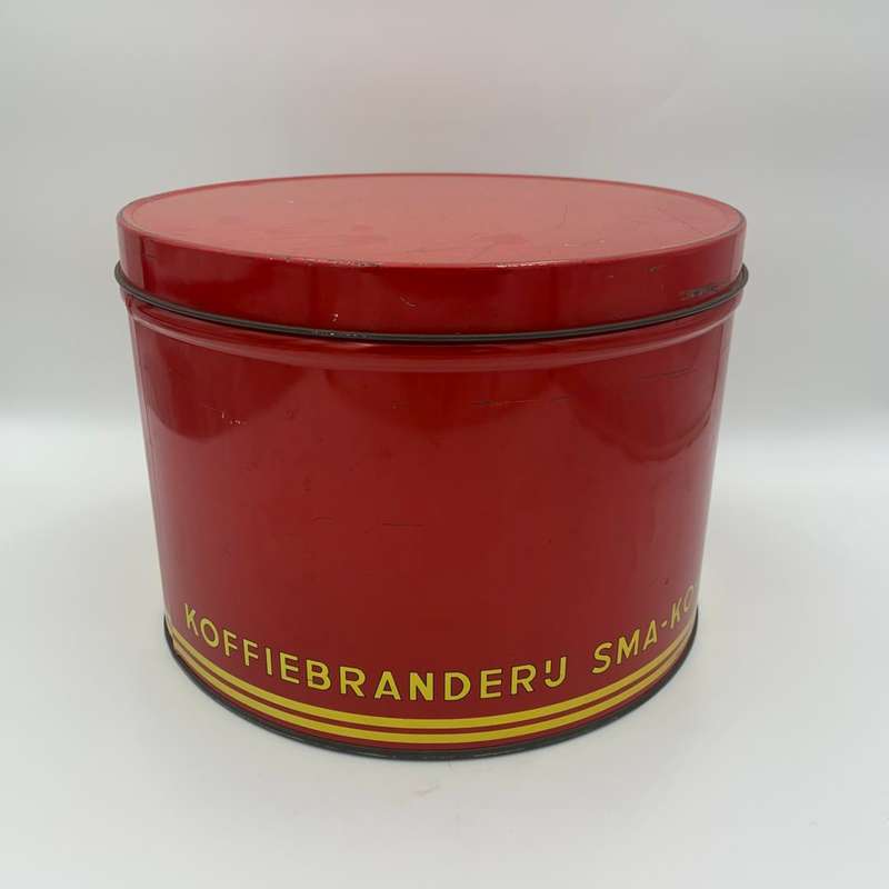 "Koffie Smaakt Best" Tin