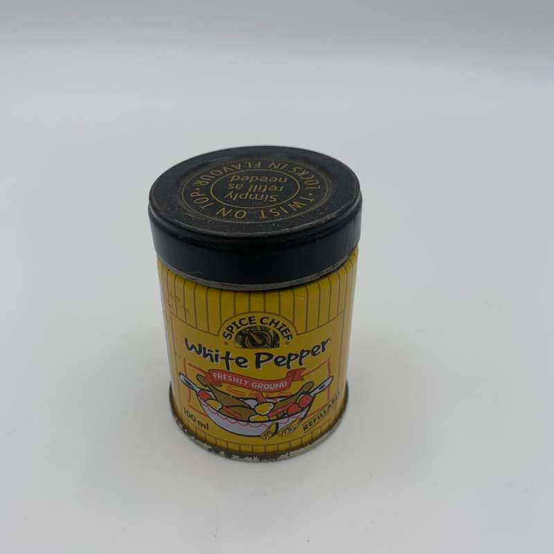 Spice Chief White Pepper Tin