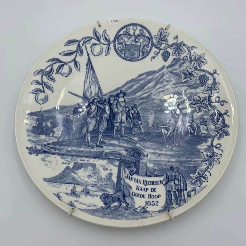 Wedgewood "Jan van Riebeeck Kaap De Goede Hoop 1652" Wall Plate