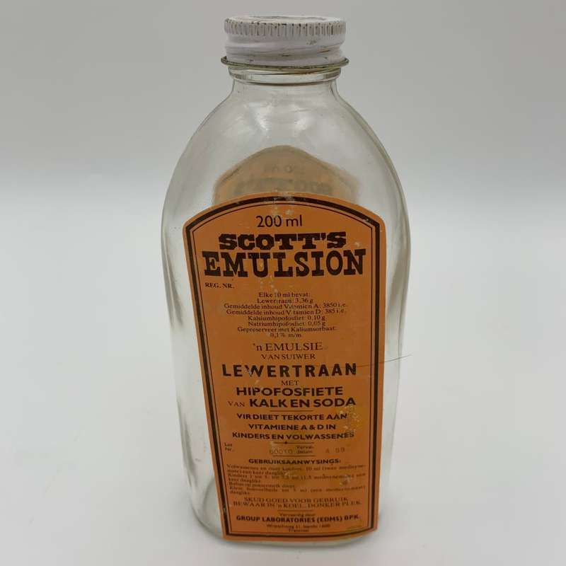 Scott's Emulsion Bottle