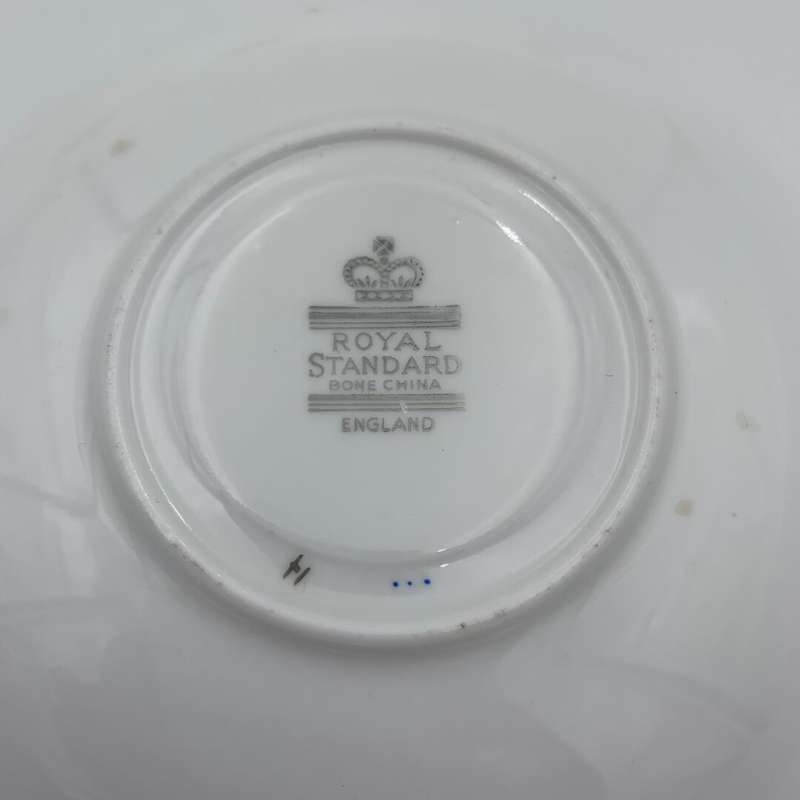 "Royal Standard" Demitasse Cup and Saucer