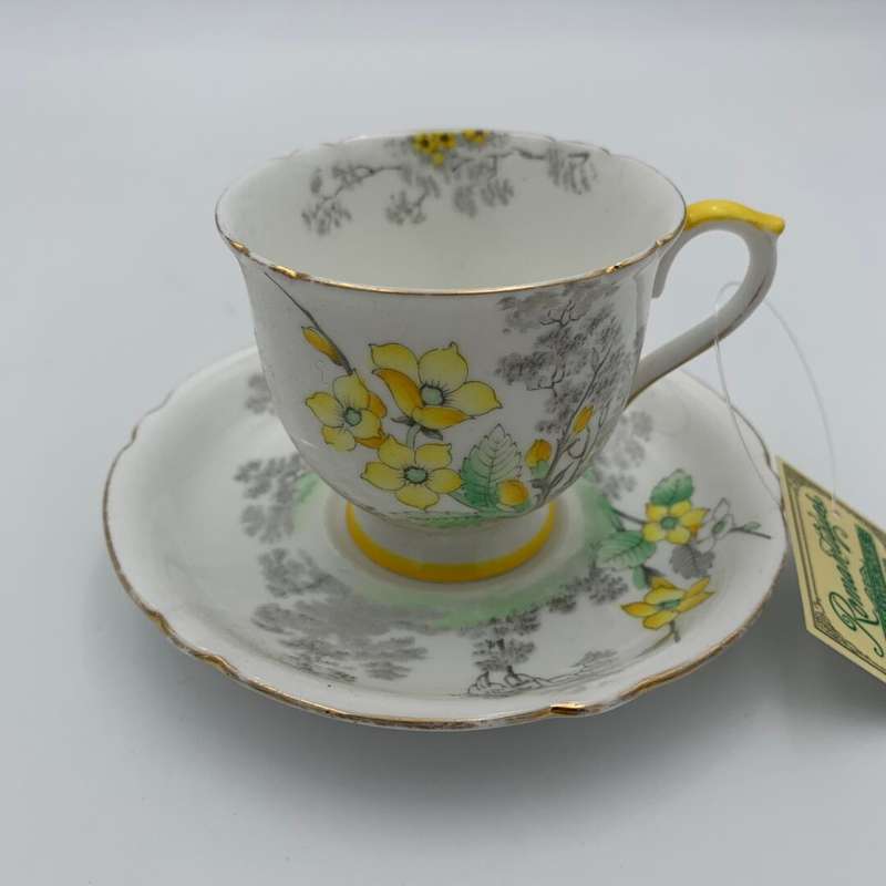 "Shelley" Demitasse Cup and Saucer