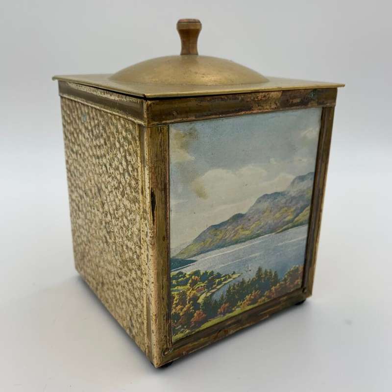 Brass Box with Picture