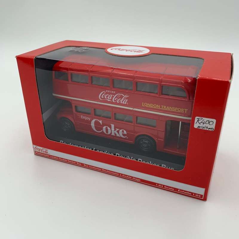 Coca-Cola Routemaster London Double Decker Bus