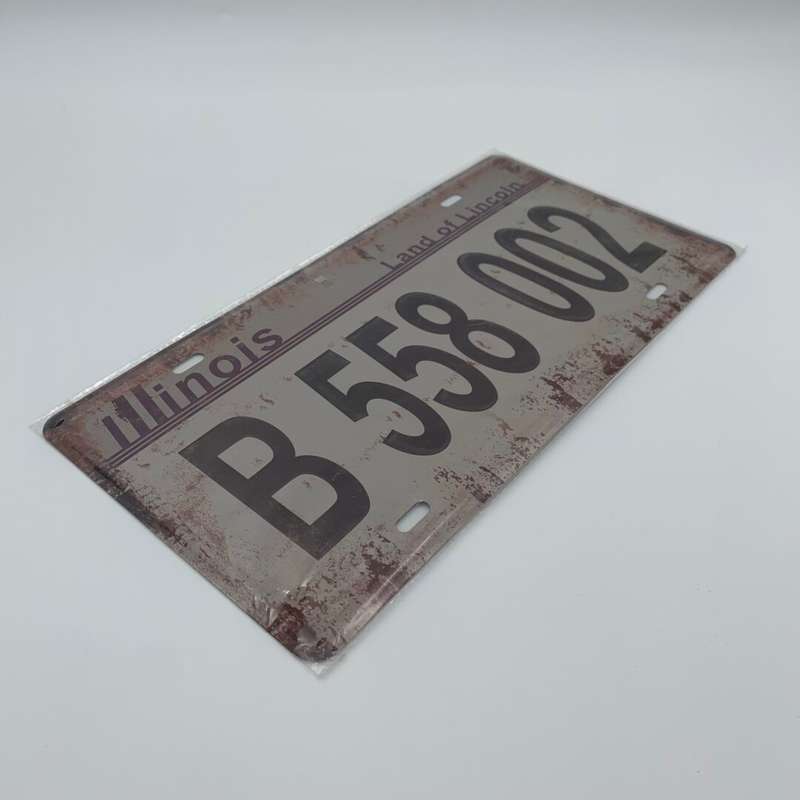 b 558 002 Tin Sign