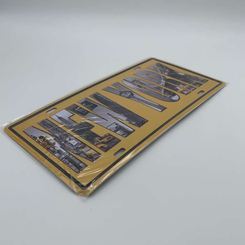 New York Tin Sign