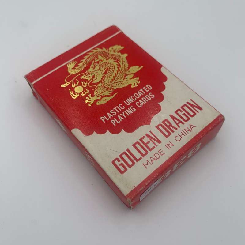 Golden Dragon Playing Cards