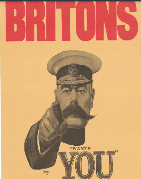 PDF Copy of Britons wants you WWII poster
