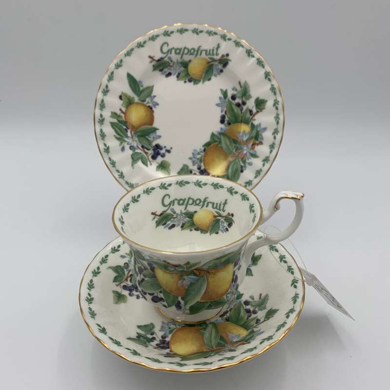 Royal Albert Grapefruit Trio