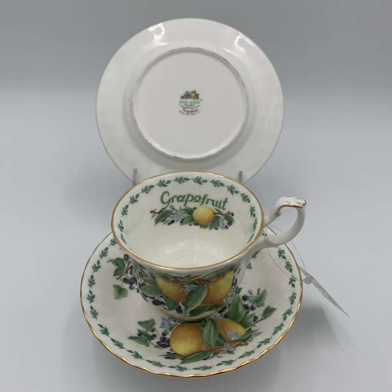 Royal Albert Grapefruit Trio