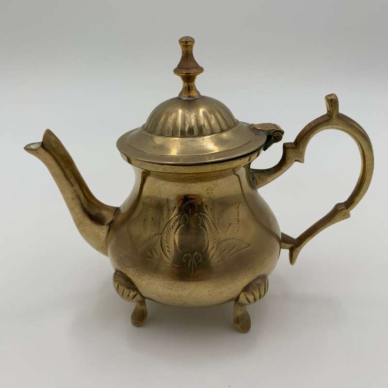 Small Brass Teapot Ornament