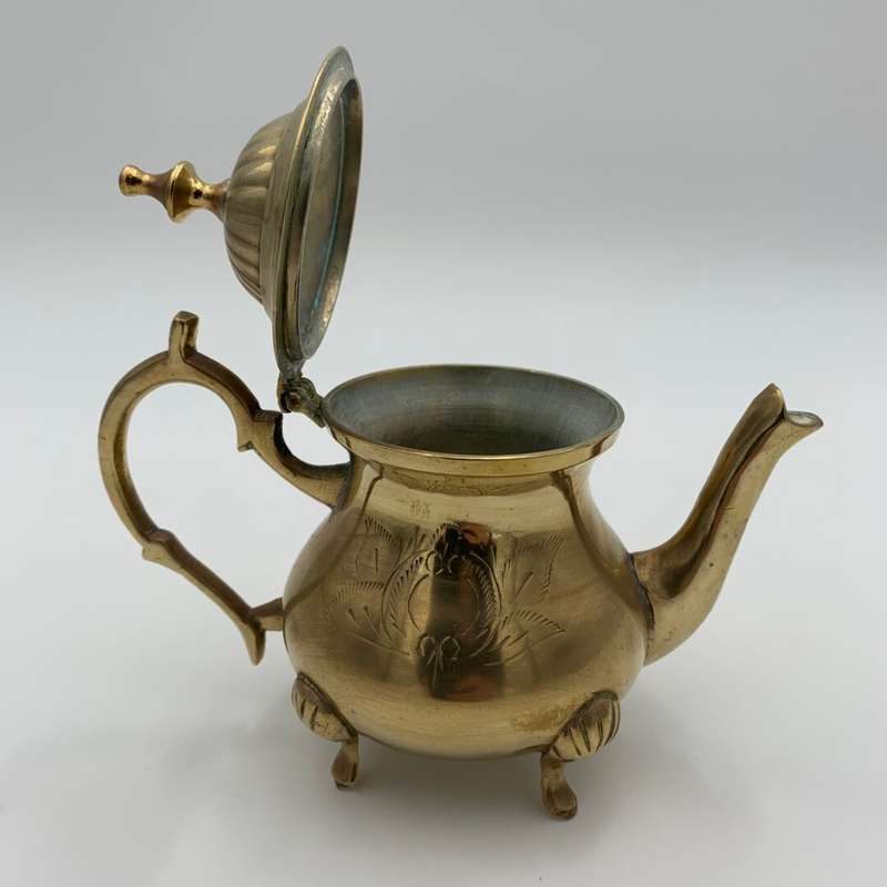 Small Brass Teapot Ornament