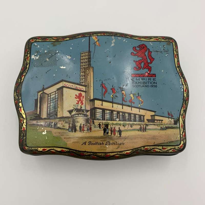 Empire Exhibition Scotland 1936 Tin