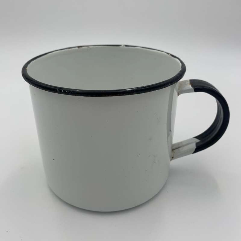 Large Enamel Cup